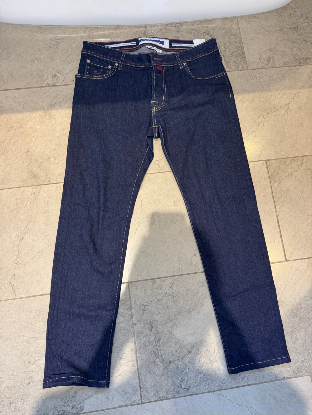 Men's Jacob Cohen Dark Wash Indigo Jeans